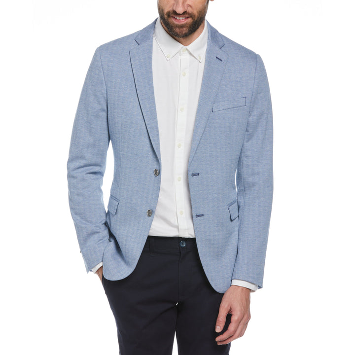 Blue herringbone sport coat best sale