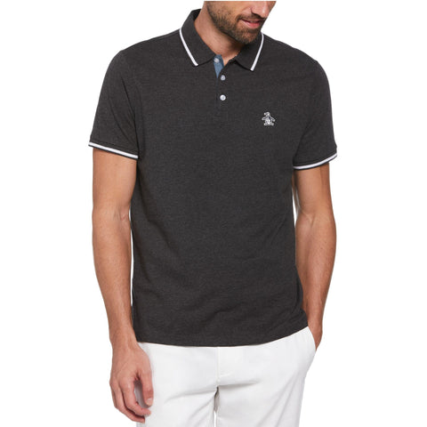 Contrast Tipping Polo-Polos-Original Penguin