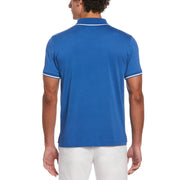 Jersey Tipped Polo (Star Sapphire) 