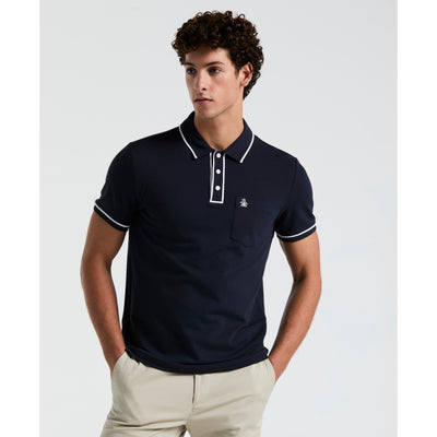 Earl Pique Polo (Dark Sapphire) 