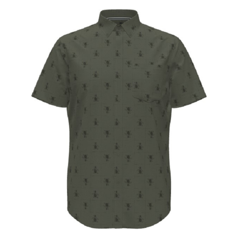 EcoVero™ Blend Pete Print Shirt-Shirts-Original Penguin