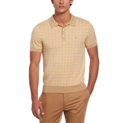 Jacquard Sweater Polo (Travertine) 