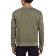 Loop Back Terry Sweatshirt (Dusty Olive) 