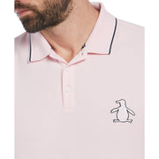 Cotton Pique Mega Pete Polo (Parfait Pink) 