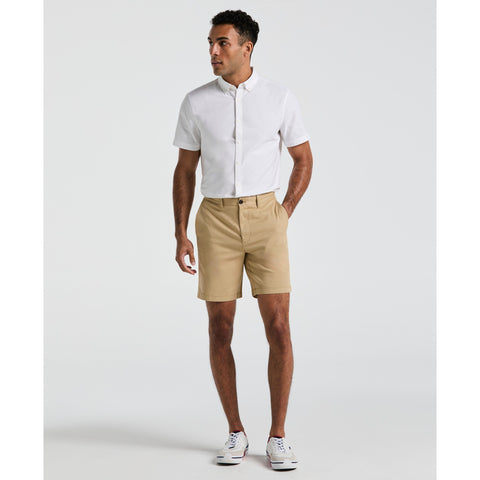 Lightweight Micro Twill Slim Fit Short-Shorts-Original Penguin