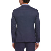 Navy Birdseye Suit Jacket  (Navy) 