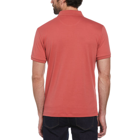 Organic Cotton Daddy Polo (Mineral Red) 