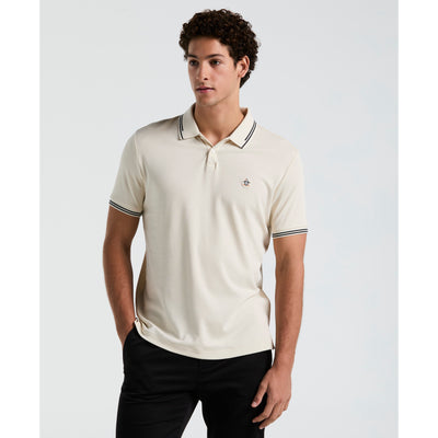 Organic Cotton TV Pete Polo Shirt (Birch) 