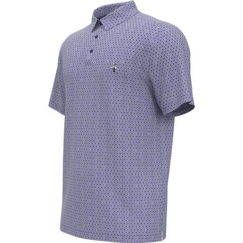 Original Floral Print Polo (Amparo Blue) 