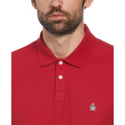 Pique Pop Polo (Red) 