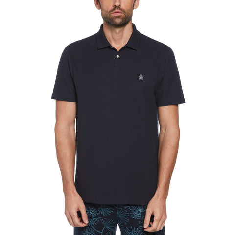 Pique Pop Polo (Dark Sapphire) 