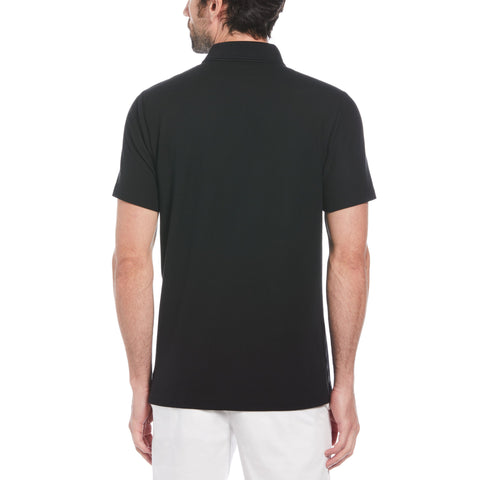 Pique Pop Polo (True Black) 