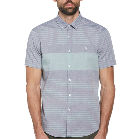 Poplin Striped Shirt-Shirts-Original Penguin