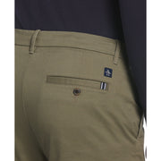 Basic Recycled Cotton Chino Trousers (Dusty Olive) 