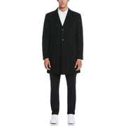 Black Priel Overcoat (Black) 