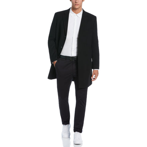 Black Priel Overcoat (Black) 