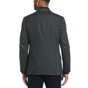 Green Pico Polyester Viscose Suit Jacket  (Green) 