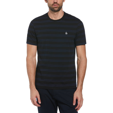 Stripe Tee (True Black) 