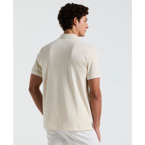 Jersey Tipped Polo (Birch) 