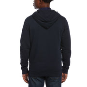 Sticker Pete Full Zip Fleece Hoodie-Sweatshirts-Original Penguin